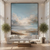 Vast Sky Oil Painting | Hand Painted Impressionist Landscape