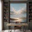 Vast Sky Oil Painting | Hand Painted Impressionist Landscape