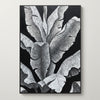 Banana leaf – rich in texture and detail, an artistic mural.